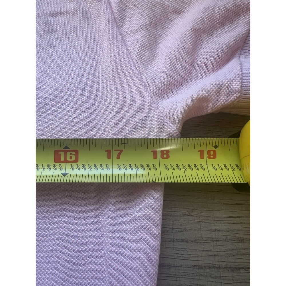 LL Bean Pink Polo Shirt Women's Small Vintage 1980s - Picture 5 of 6